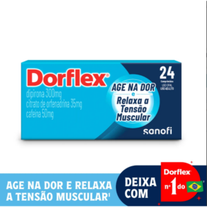 DORFLEX ANALGESICO E RELAXANTE MUSCULAR 24 COMPRIMIDOS