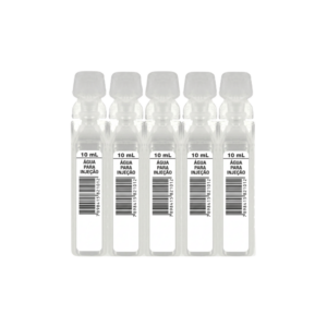 AGUA P/INJECAO INJ 10ML