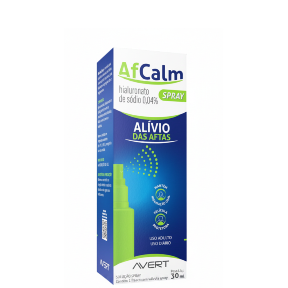 AFCALM SPRAY ALIVIO DAS AFTAS SOLUCAO SPRAY 30ML