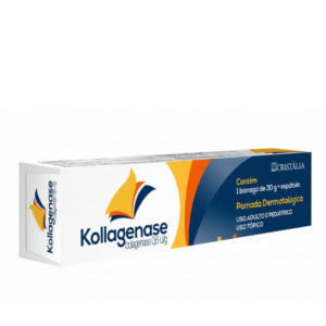 KOLLAGENASE 0,6U/G POMADA DERMATOLOGICA 30G
