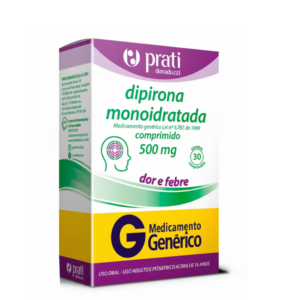 DIPIRONA MONOIDRATADA 500MG 30COMPRIMIDOS PRATI DONADUZZI