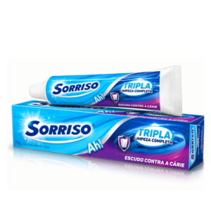 CREME DENTAL SORRISO TRIPLA LIMPEZA COMPLETA 70G