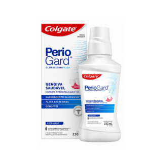 ENXAGUANTE BUCAL SEM ALCOOL COLGATE PERIOGARD EXTRA MINT 250ML