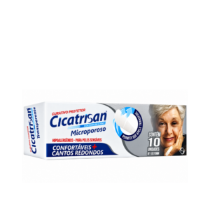 CURATIVOS MICROPOROSOS CICATRISAN COM 10 UNIDADES