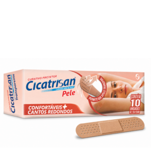 CURATIVO CICATRISAN COR DA PELE 10 UNIDADES