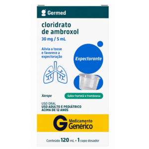 CLORIDRATO DE AMBROXOL 30MG/5ML XAROPE ADULTO 120ML GERMED