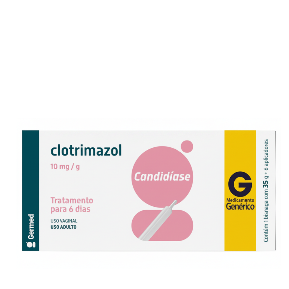 CLOTRIMAZOL 10MG/G CR VAG 6APL 35G GERMED