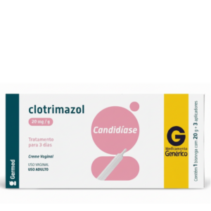 CLOTRIMAZOL 20MG/G CREME VAGINAL 20G + 3 APLICADORES GERMED
