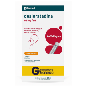 DESLORATADINA 0,5MG/ML XAROPE 60ML GERMED
