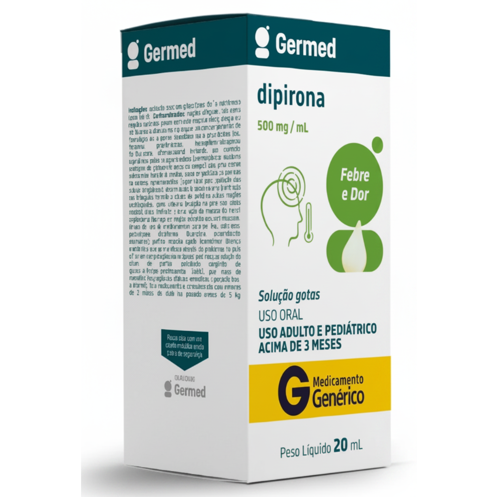 DIPIRONA MONOIDRATADA 500MG/ML SOLUCAO GOTAS 20ML