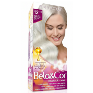 TINTURA BELA & COR 12.11 LOURO ULTRA CLARISSIMO ESPECIAL GELO 1UNIDADE