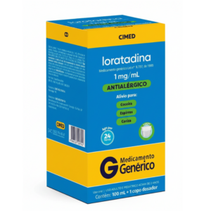 LORATADINA 1MG/ML XAROPE 100ML CIMED