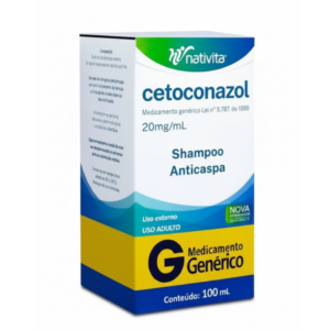 CETOCONAZOL 20MG/ML SH 100ML