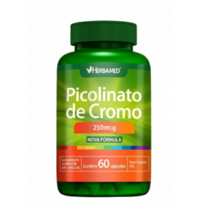 PICOLINATO DE CROMO 250MCG 60 CAPSULAS HERBAMED