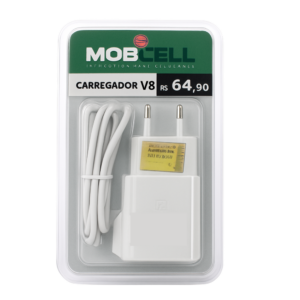 CARREGADOR TOMADA V8 MOBICELL