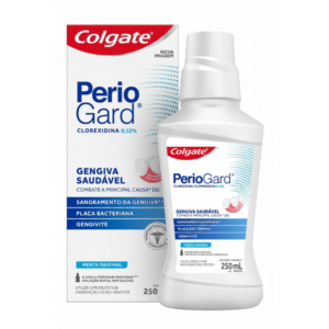 ENXAGUANTE ANTISSEPTICO BUCAL COLGATE PERIOGARD SEM ALCOOL 250ML