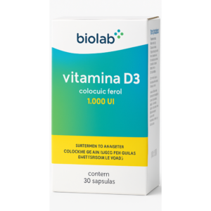 VITAMINA D3 1.000UI 30CAP GEL