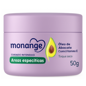 CREME HIDRATANTE MONANGE AREAS ESPECIFICAS OLEO DE ABACATE 50G