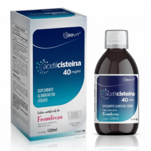 ACETILCISTEINA 40MG/ML XAROPE SABOR FRAMBOESA 120ML DOMINA FARMA