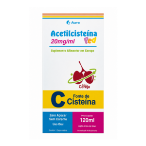 ACETILCISTEINA 20MG/ML XAROPE INFANTIL 120ML AURA QUIMICA