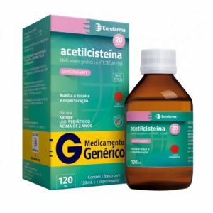 ACETILCISTEINA 20MG/ML XAROPE INFANTIL 120ML EUROFARMA