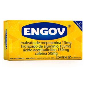 Engov 12 comprimidos
