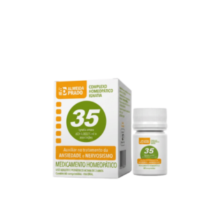 COMPLEXO HOMEOPATICO IGNATIA ALMEIDA PRADO N° 35 COM 60 COMPRIMIDOS