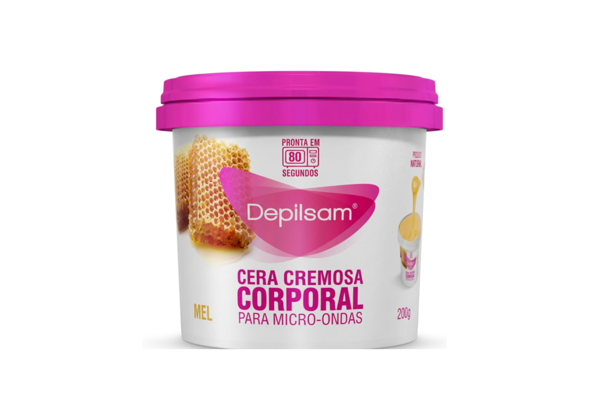 CERA DEPIL DEPILSAM MEL 200G