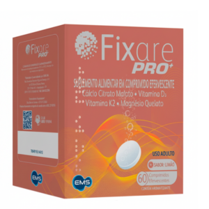 SUPLEMENTO ALIMENTAR CALCIO FIXARE PRO+ 60 COMPRIMIDOS EFERVESCENTES