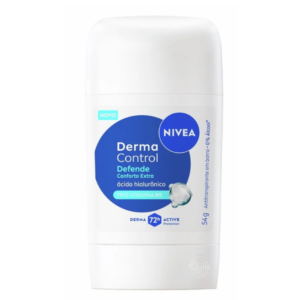 DESODORANTE ANTITRANSPIRANTE STICK NIVEA DERMA CONTROL DEFENDE 72H 54G