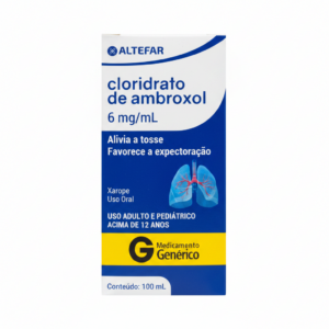 CLORIDRATO DE AMBROXOL 30MG/5ML XAROPE 120ML BELFAR/ALTEFAR