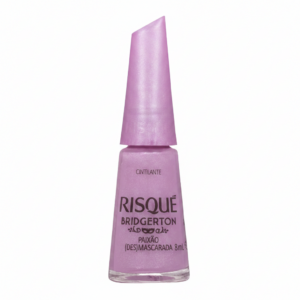 ESMALTE CINTILANTE RISQUE BRIDGERTON 8ML PAIXAO DESMASCARADA