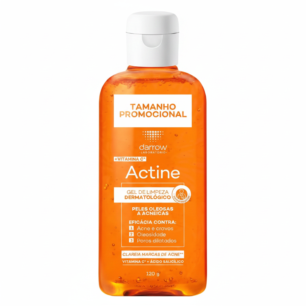 GEL LIMPEZA ACTINE PELE OLEOSA/ACNEICA 120G