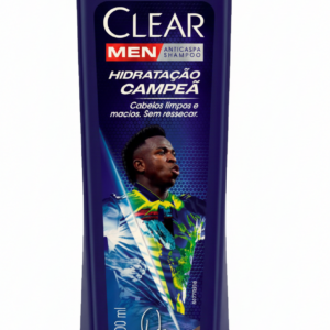 SHAMPOO ANTICASPA CLEAR MEN HIDRATACAO CAMPEA VINI JUNIOR 200ML
