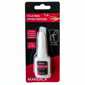 COLA PARA UNHAS POSTICAS 10G MANDALA
