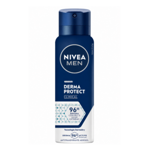 DESODORANTE NIVEA MEN AER CLINICAL DERMA PROTECT MAS 150ML