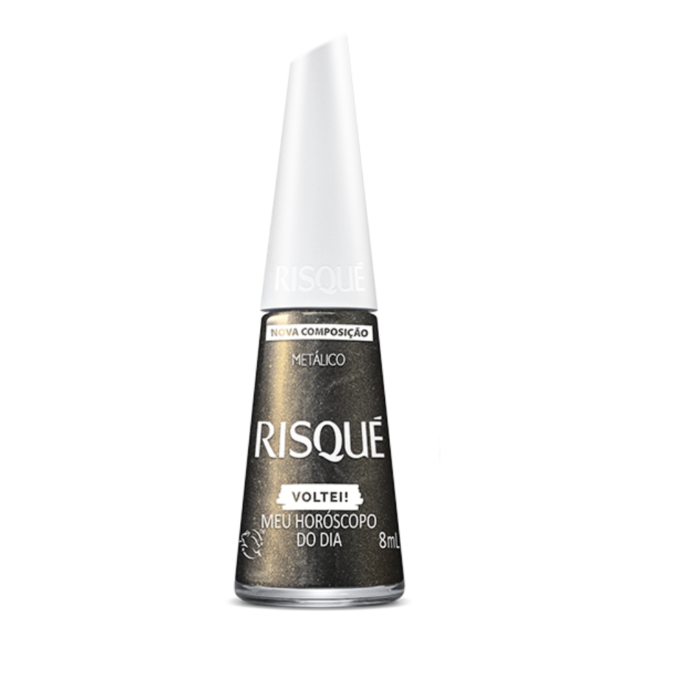 ESMALTE METALICO RISQUE MEU HOROSCOPO DO DIA 8ML