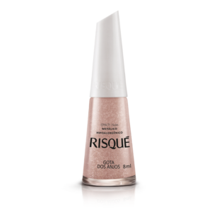 ESMALTE METALICO RISQUE NUDE 8ML - GOTA DOS ANJOS