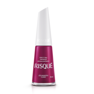 ESMALTE CREMOSO RISQUE 8ML  LEO MANDOU FLORES