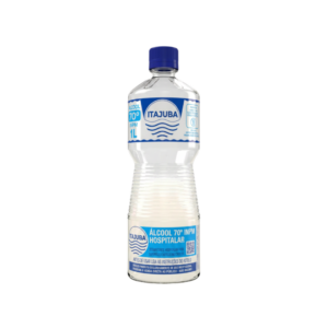 ALCOOL 70%LIQUIDO ITAJUBA 1LITRO