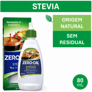 ADOCANTE ZERO-CAL STEVIA LIQUIDO 80ML