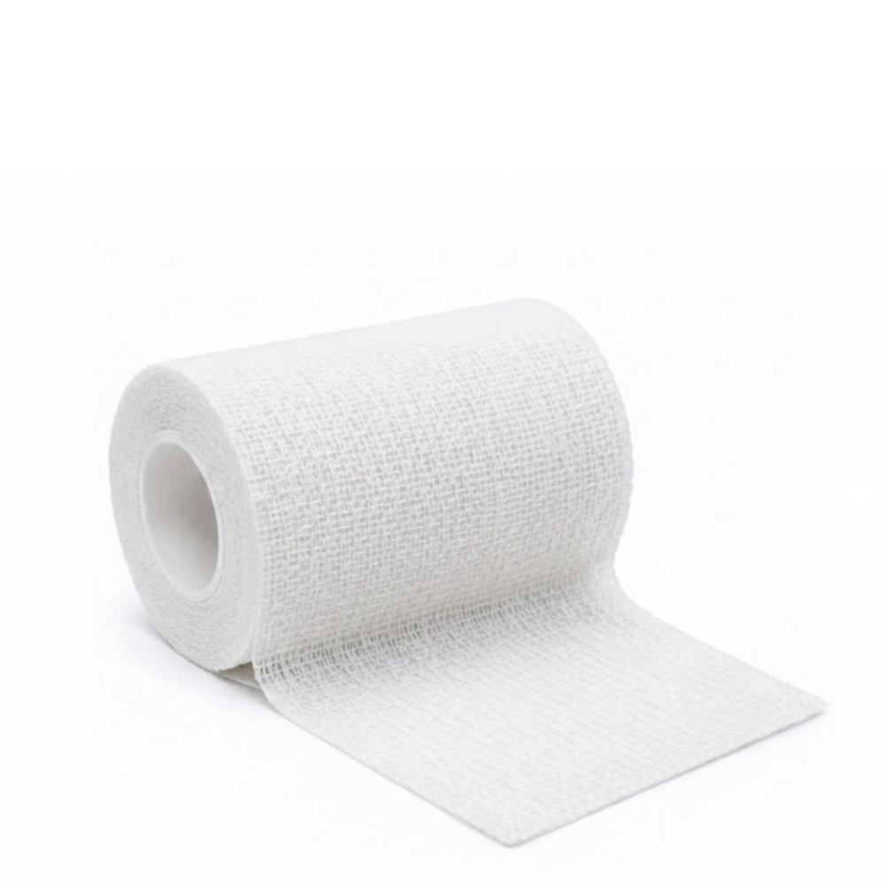 BANDAGEM AUTOADERENTE ELASTICA BRANCA 10CMX450CM BIOLAND